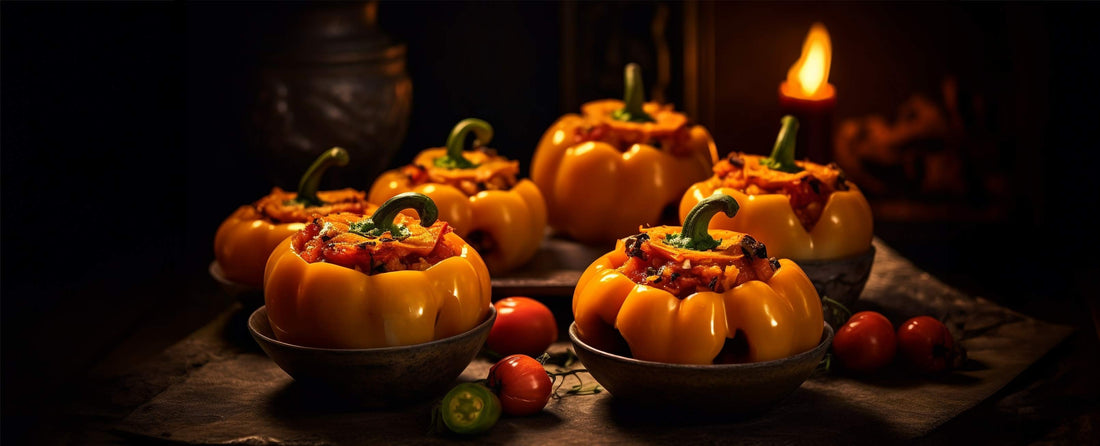 Halloween Stuffed Peppers Recipe