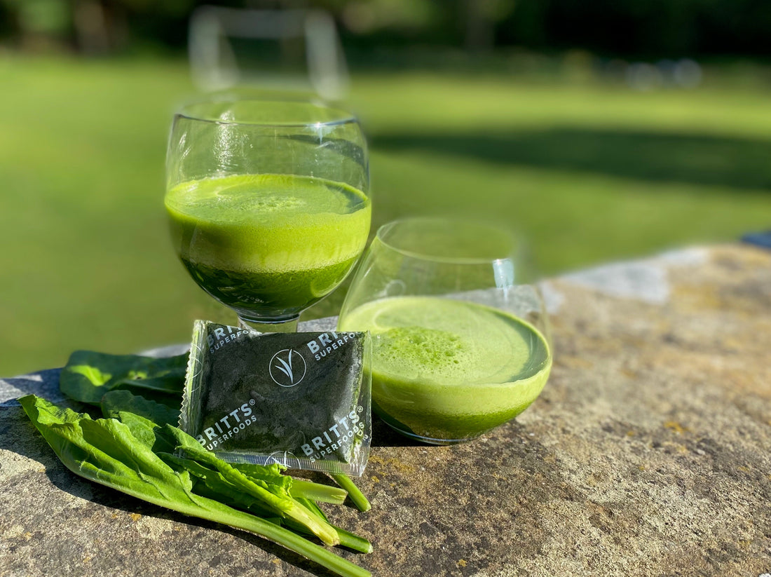 Can you mix wheatgrass juice with ginger?