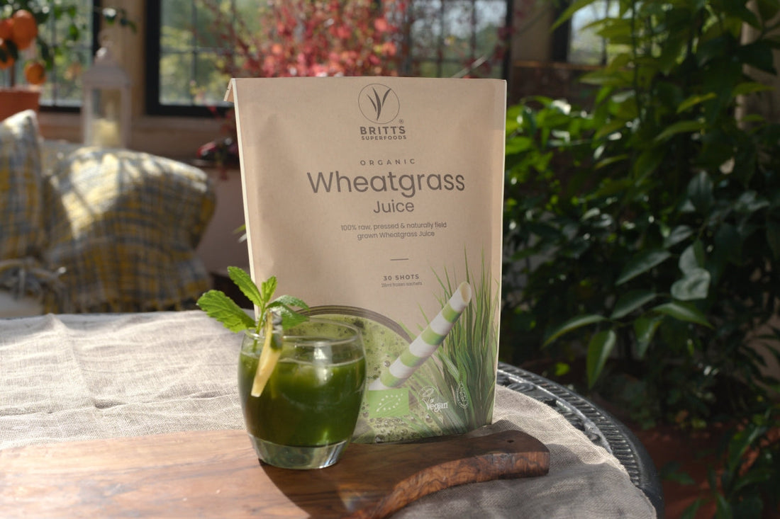 When is the best time to drink wheatgrass juice?