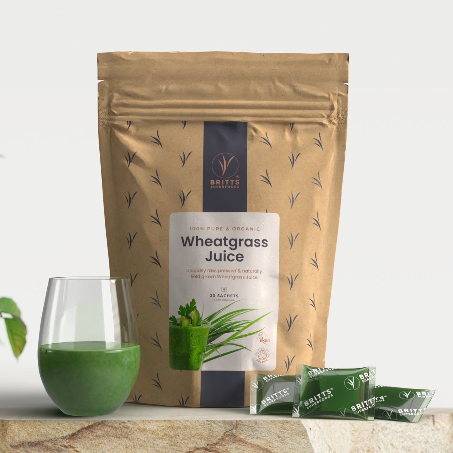 Wheatgrass Juice - Britt's Superfoods