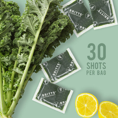 Kale, Reishi & Maca Juice New Shop Britt's Superfoods 